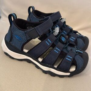 Keen Kids' Newport H2 Sandals - Blue and Gray